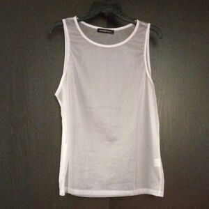 Sheer White Tank